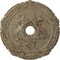Ekena Millwork Attica with Rose Medallion (Canopies up to 4 1/2"), 26"OD x 3 3/4"ID x 1 1/2"P, Gobi Desert Crackle CM26ATGDC - alternate 1
